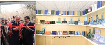 شیوای شرق معین امور نشرات وزارت اطلاعات و فرهنگ، نمایندگی موسسه انتشارات کتب بیهقی را در پوهنتون پولی تخنیک افتتاح کر
