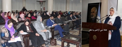 حسینه صافی: ایجاد محیط کاری مصوون برای کارکنان زن در اولویت کاری وزارت اطلاعات وفرهنگ قرار دارد
