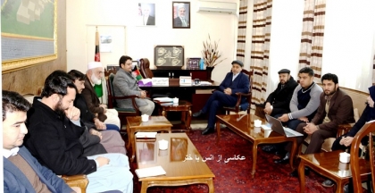 دعدالت غوښتنې او عامه پوهاوي دکاري ډلې غونډه جوړه شوه.