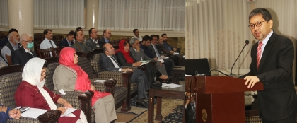 محمد طاهر زهير د اطلاعاتواوفرهنګ وزارت د تشکيل پرتدريجي او فرهنګ محورى سمون ټينګاروکړ