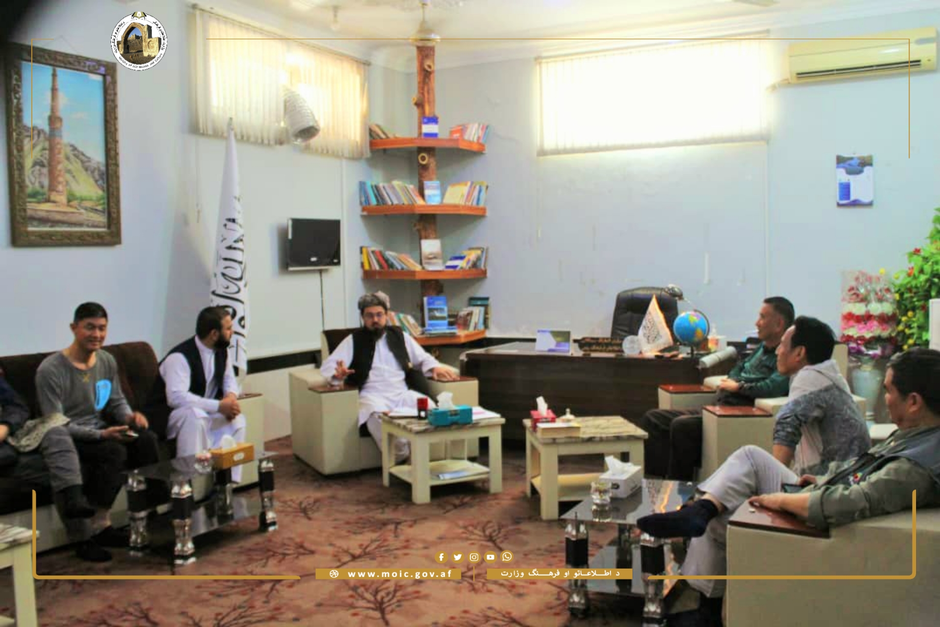 A Group of nine Chinese Tourists traveled to Kandahar